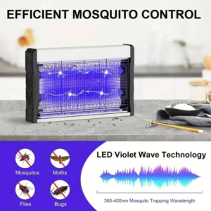Lámpara antimosquitos de descarga eléctrica, trampa para moscas, repelente de insectos, trampa antimosquitos para dormitorio y exteriores