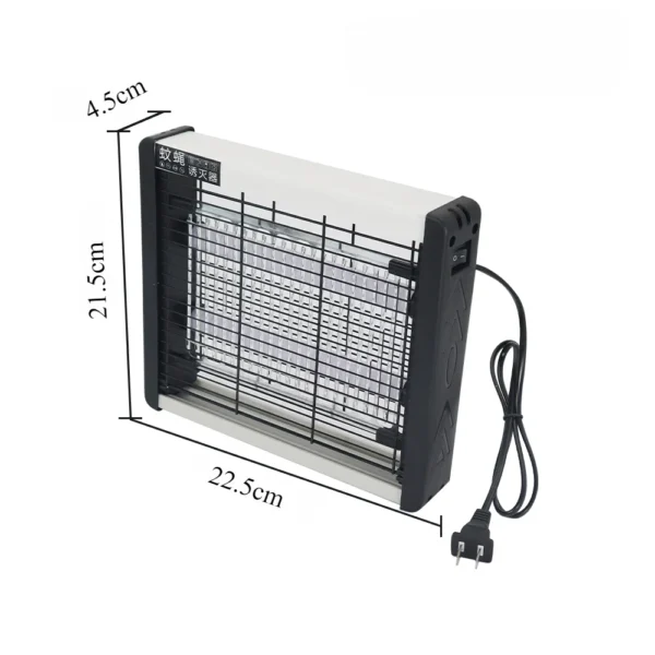 Lámpara antimosquitos de descarga eléctrica, trampa para moscas, repelente de insectos, trampa antimosquitos para dormitorio y exteriores - Imagen 10