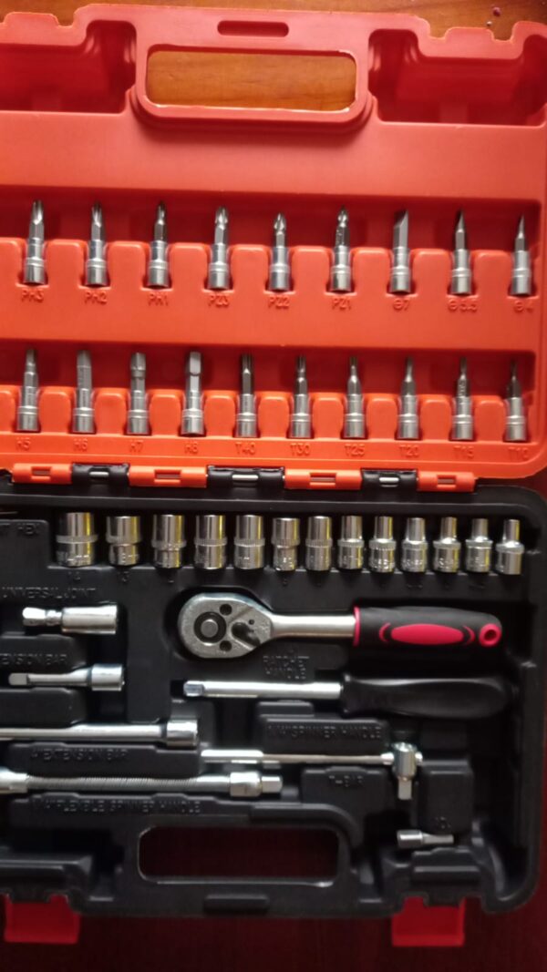 Set de herramientas 46 pcs con maletin - Imagen 3